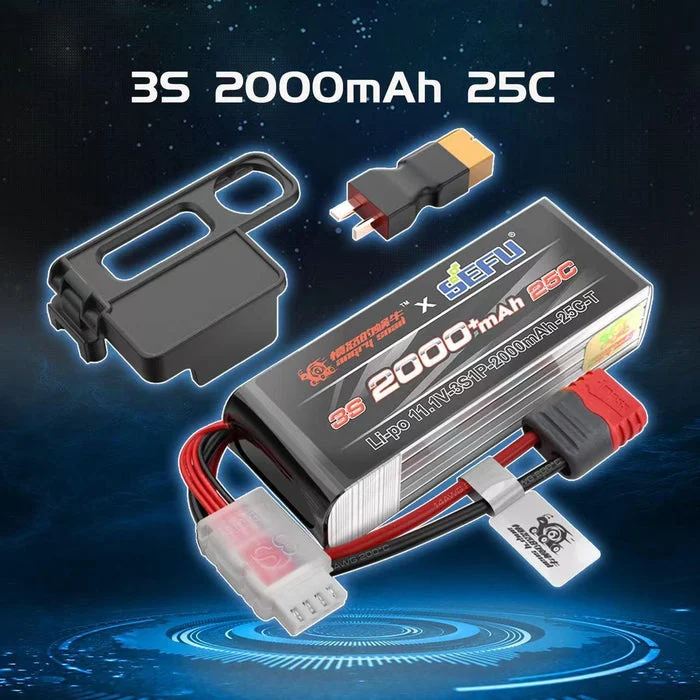 MJX HYPER GO Angry Snail 3S2000 RC Car LiPo Battery for 14 and 16 ...